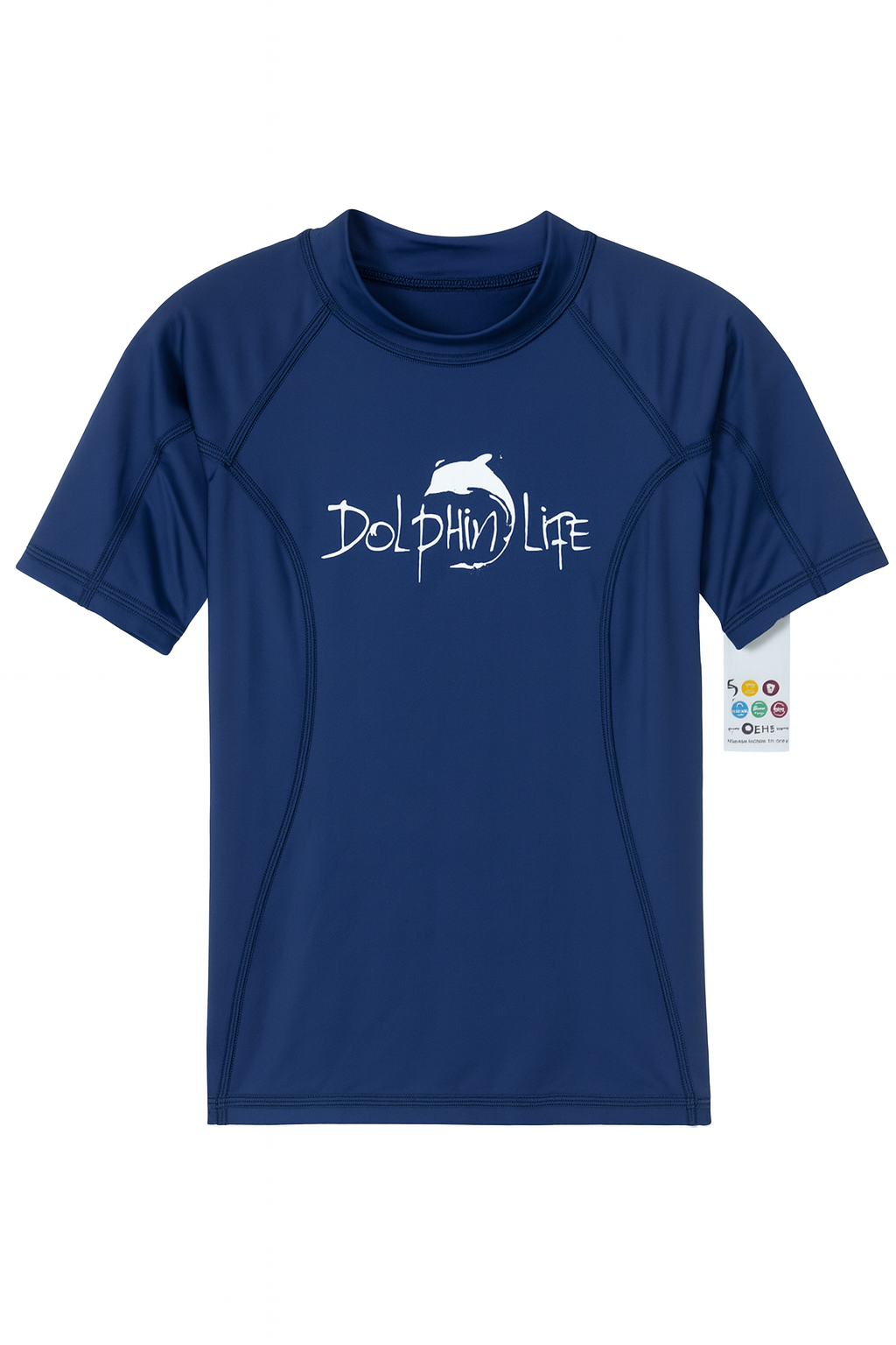 Dolphin Life Short Sleeve Rash Guard- Women's Cut