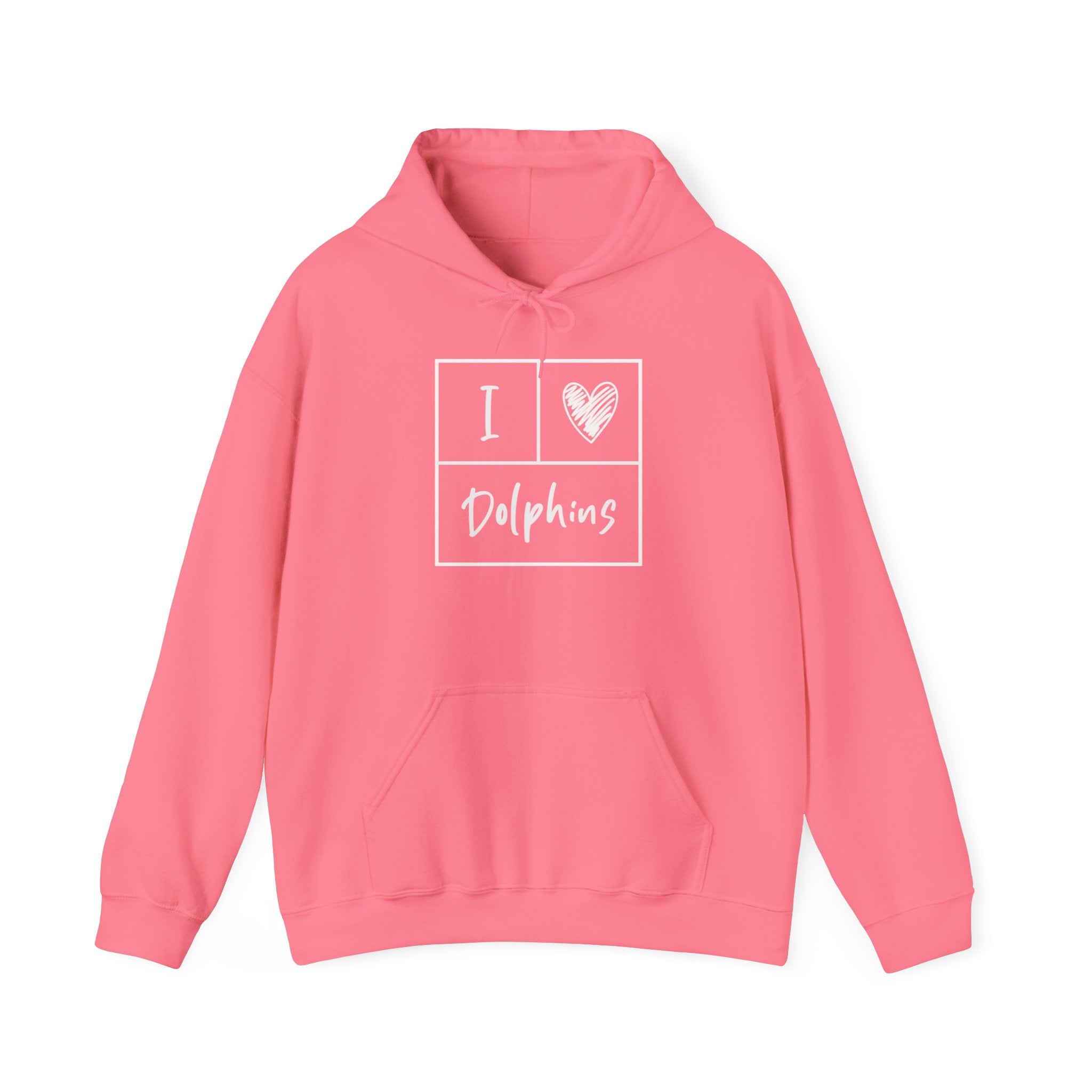 I Love Dolphins Hoodie