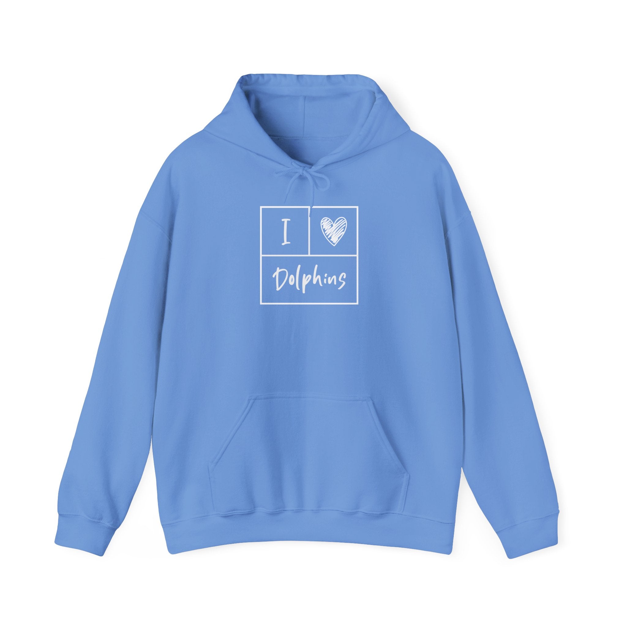 I Love Dolphins Hoodie