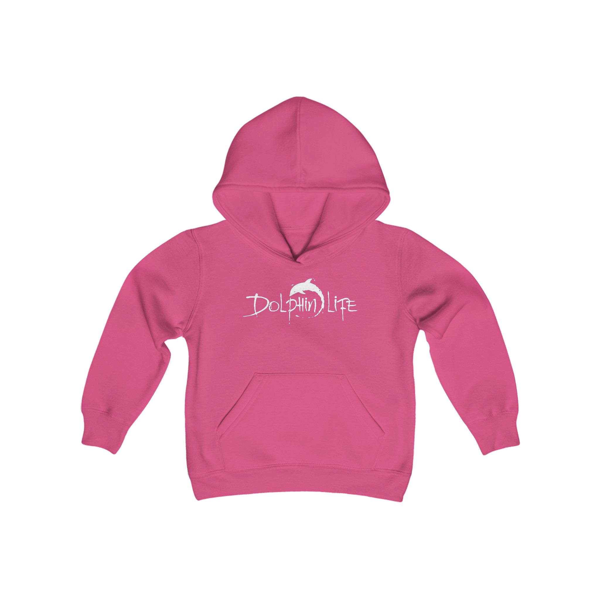 Kids Dolphin Life Logo Hoodie