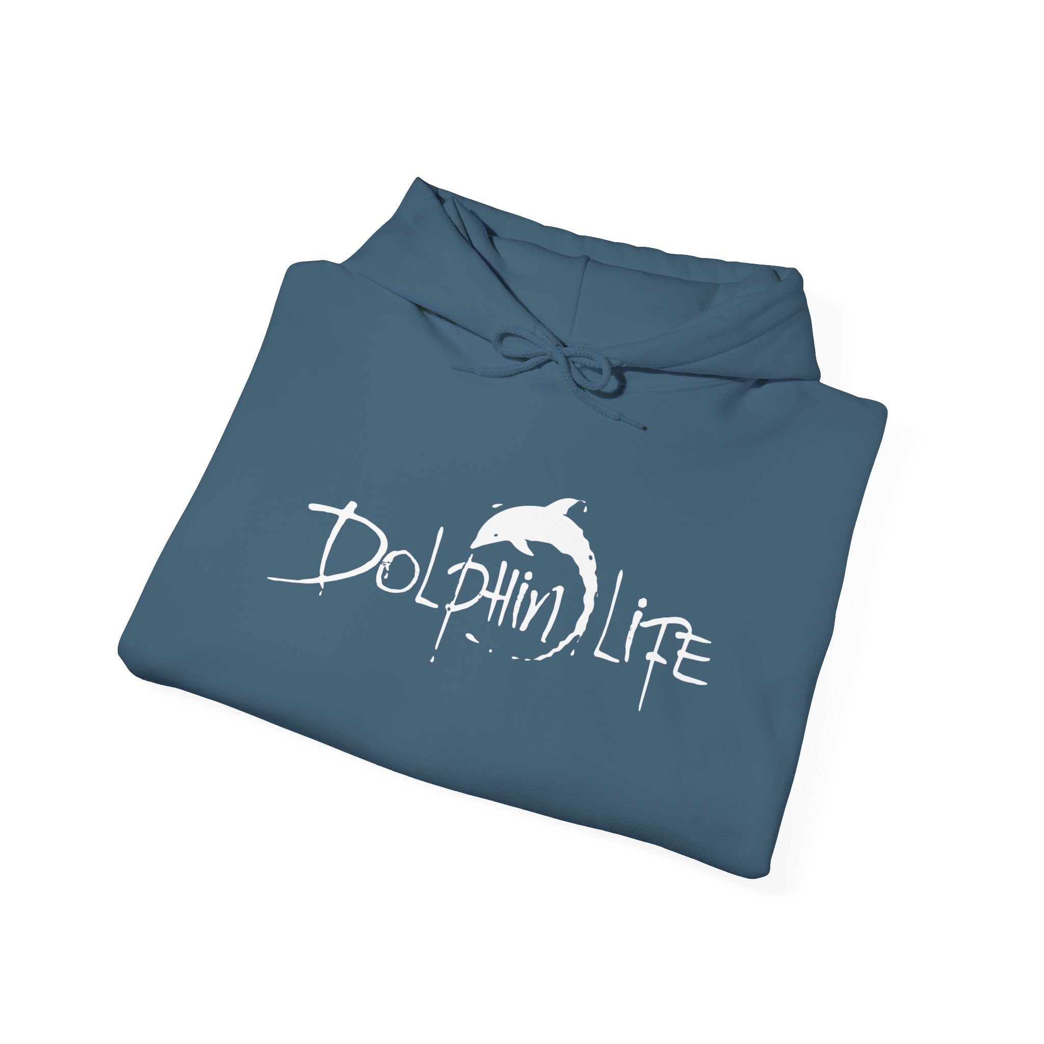 Classic Dolphin Life Logo Hoodie